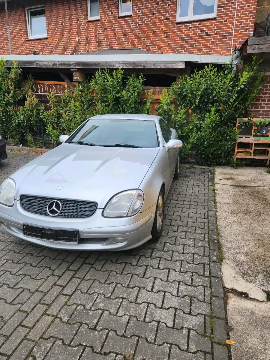 Gebraucht Mercedes SLK230 197 PS (144 kW) 2000 Silber Cabrio