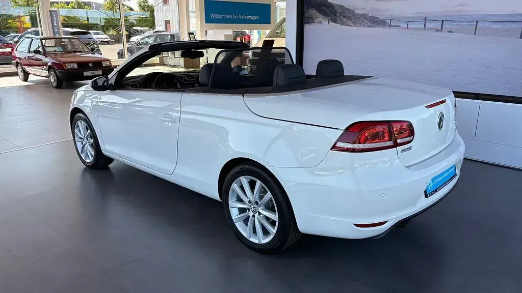 Gebraucht VW Eos Sportline 122 PS (89 kW) 2013 Weiß Cabrio