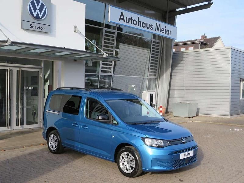 Neu VW Caddy Basis 116 PS (85 kW) 2025 Blau Van / Kleinbus
