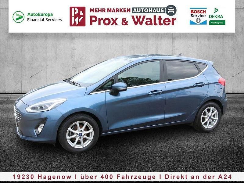 Gebraucht Ford Fiesta Titanium X 95 PS (69 kW) 2021 Blau Kleinwagen