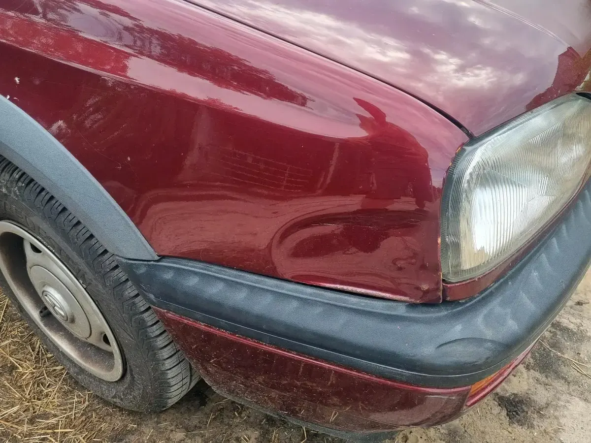 Gebraucht VW Golf III 75 PS (55 kW) 1992 Rot Kleinwagen