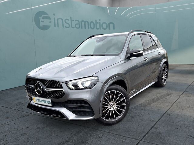 Grau Gebraucht 2022 Mercedes GLE400 AMG line SUV | 110.080 € - Bild 1/2