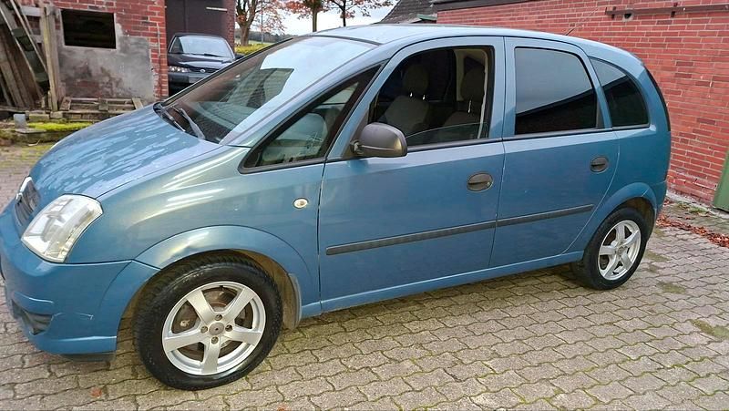 Blau Gebraucht 2009 Opel Meriva Van / Kleinbus | 950 € (Superpreis) - Bild 1/4
