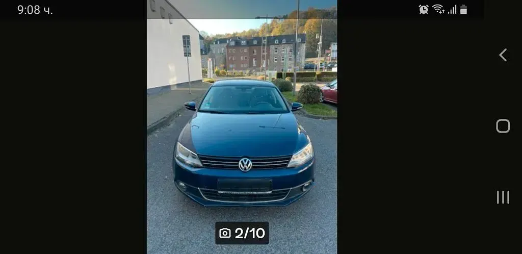 Gebraucht VW Jetta Life 105 PS (77 kW) 2014 Blau Limousine