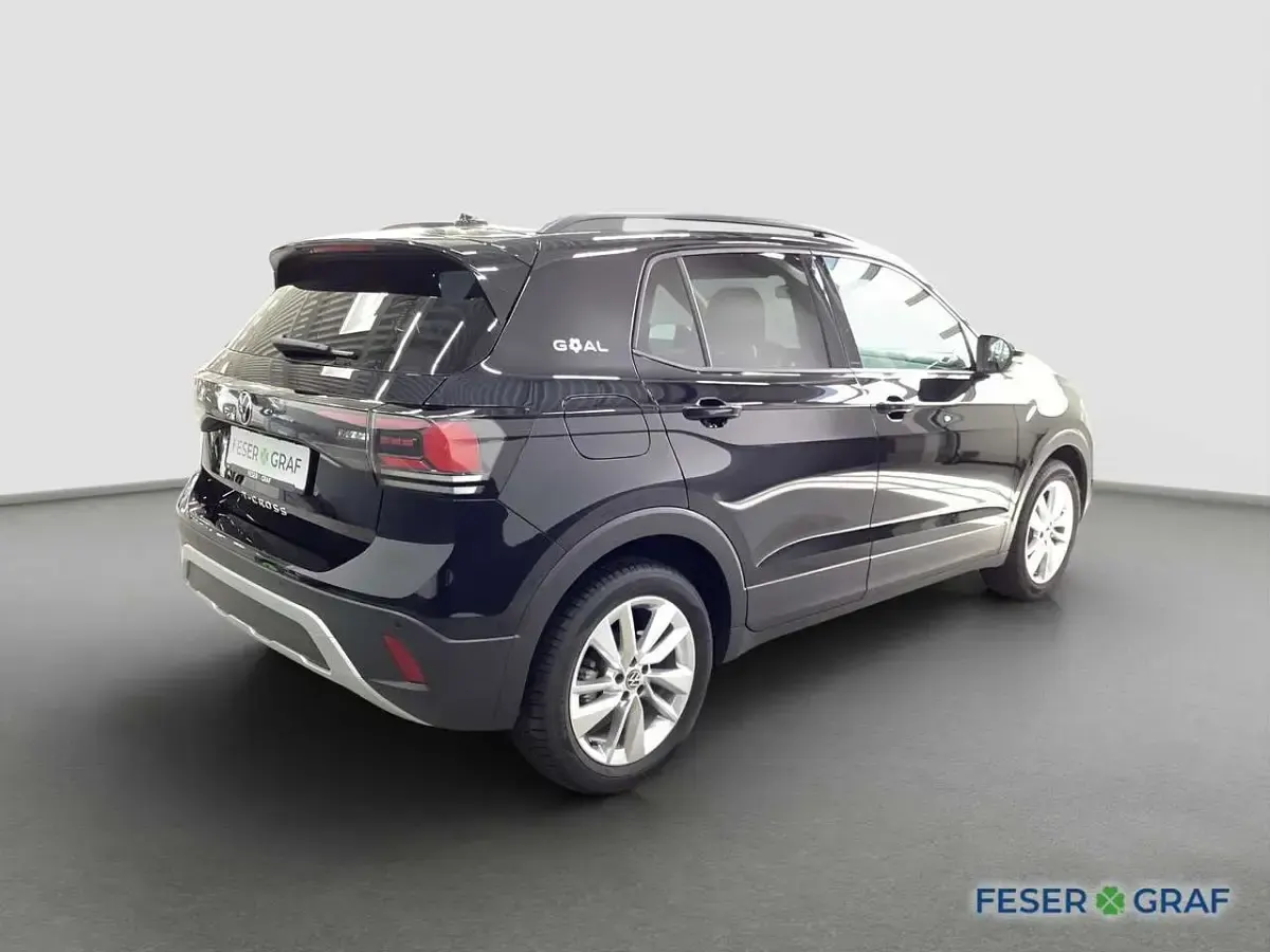 Gebraucht VW T-Cross Goal 150 PS (110 kW) 2024 Deep black perleffekt SUV