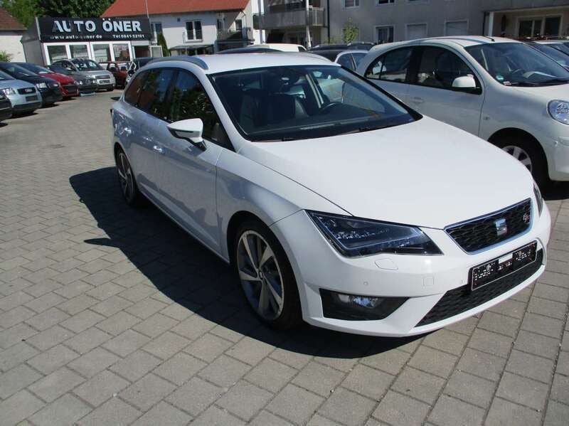 "nevada" weiss Gebraucht 2015 Seat Leon FR Kombi | 9.990 € (Guter Preis) - Bild 1/4