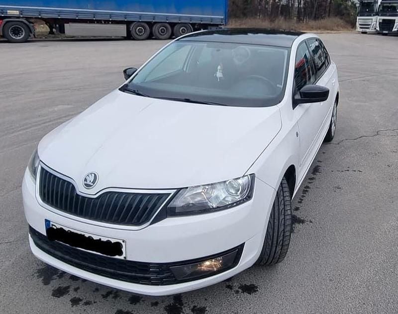 Gebraucht Skoda Rapid Elegance 90 PS (66 kW) 2013 Weiß Kleinwagen