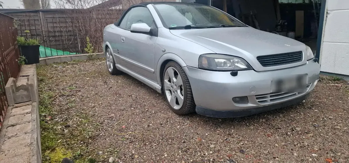 Używany Opel Astra Cabriolet 147 KM (108 kW) 2002 Srebrny Kabriolet