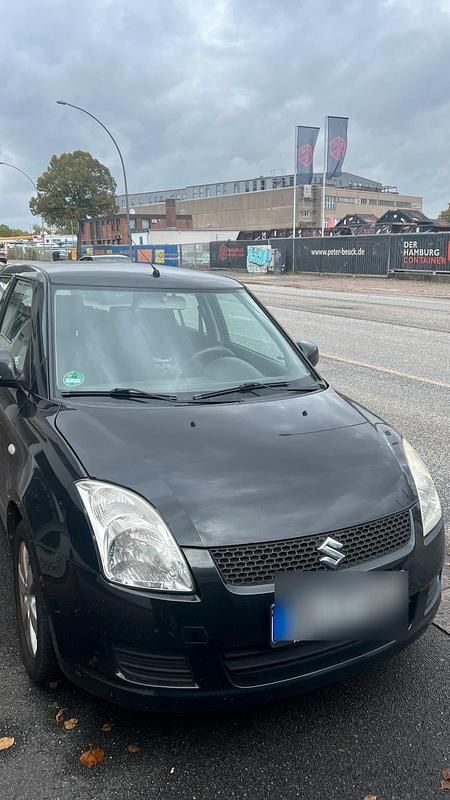 Schwarz Gebraucht 2008 Suzuki Swift Kleinwagen | 1.999 € - Bild 1/4