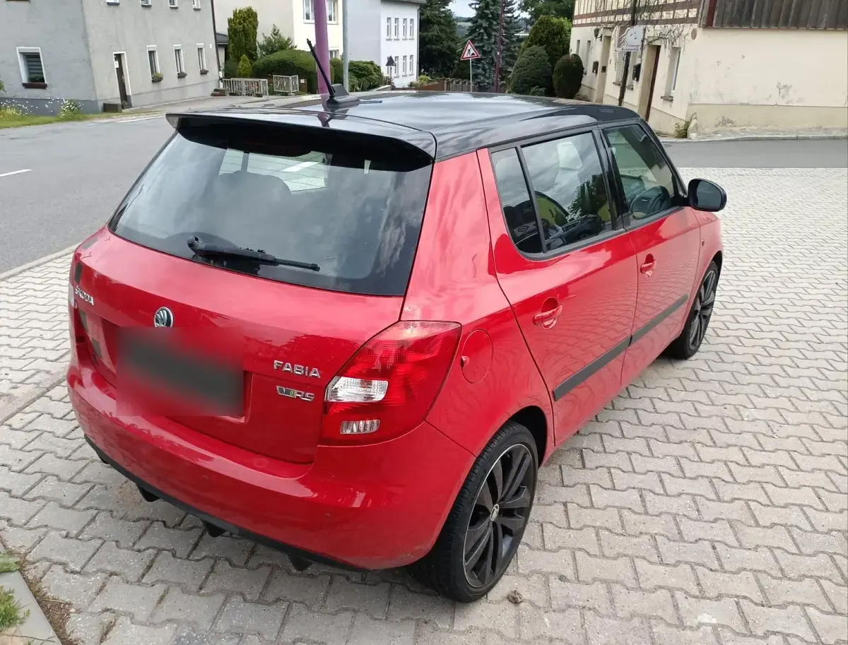 Gebraucht Skoda Fabia RS 179 PS (131 kW) 2014 Rot Limousine