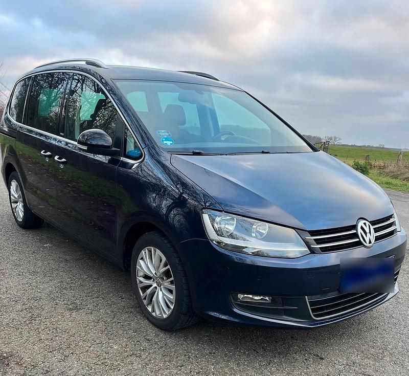 Gebraucht VW Sharan Style 140 PS (102 kW) 2011 Blau Van / Kleinbus