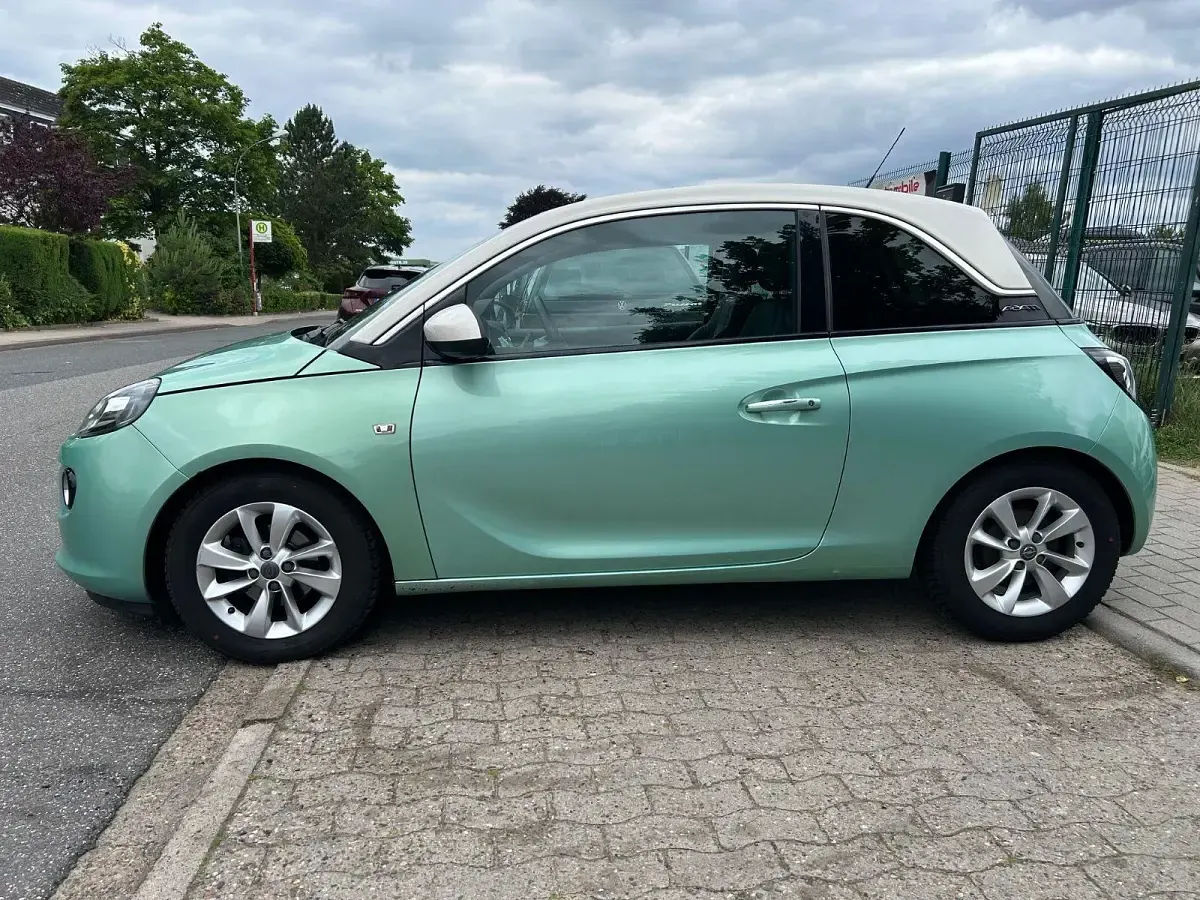 Gebraucht Opel Adam Jam 101 PS (74 kW) 2013 Grün Kleinwagen