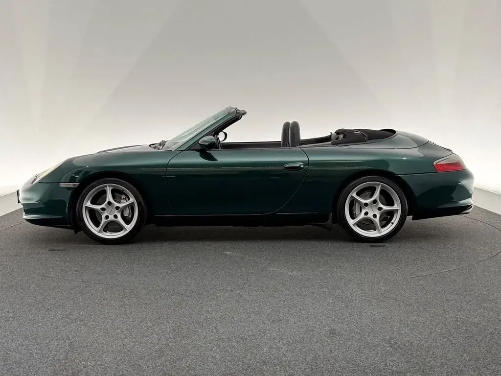 Gebraucht Porsche 911 Carrera 4 Cabriolet 320 PS (235 kW) 2002 Grün Cabrio