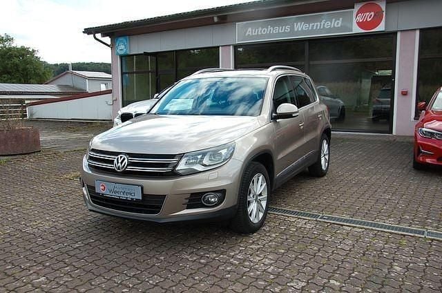 Grau Gebraucht 2014 VW Tiguan Sportline SUV | 13.490 € (Superpreis) - Bild 1/4