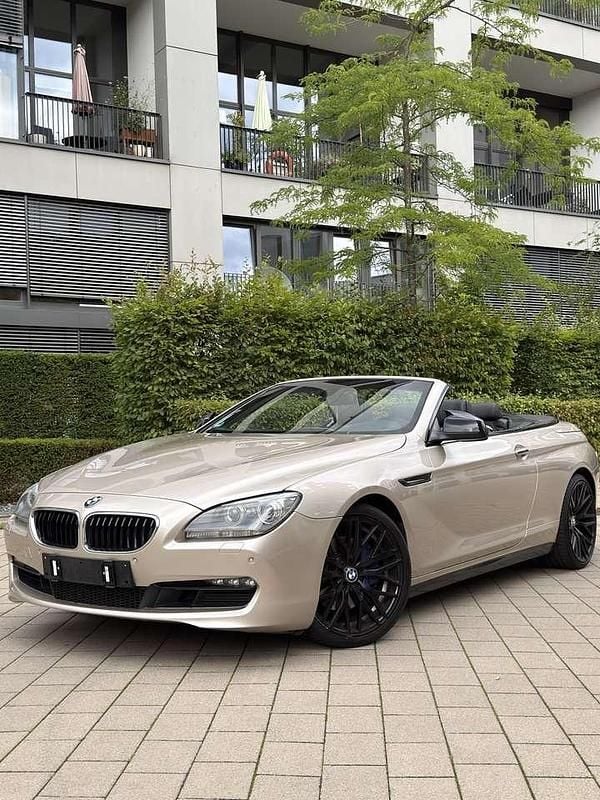 Beige Gebraucht 2011 BMW 640 Cabriolet Cabrio | 19.999 € (Teuer) - Bild 1/4