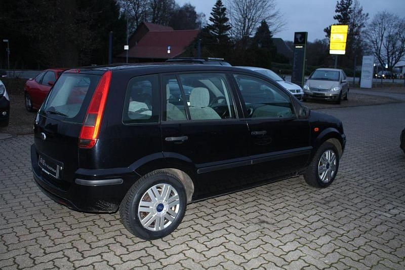 Gebraucht Ford Fusion 101 PS (74 kW) 2003 Schwarz Van / Kleinbus