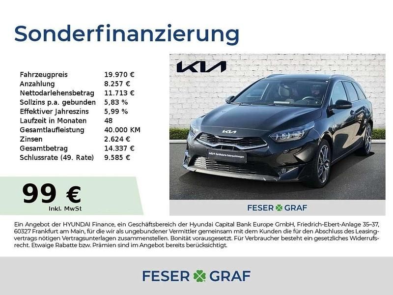 Schwarz Gebraucht 2024 Kia Ceed Sportswagon Vision Kombi | 20.980 € (Superpreis) - Bild 1/4