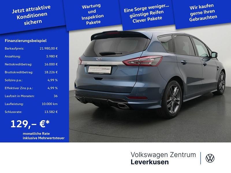 Gebraucht Ford S-MAX S 190 PS (139 kW) 2019 Blau Van / Kleinbus