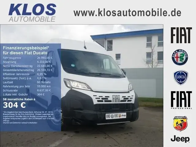 Second-hand Fiat Ducato 140 CP (102 kW) 2024 Van