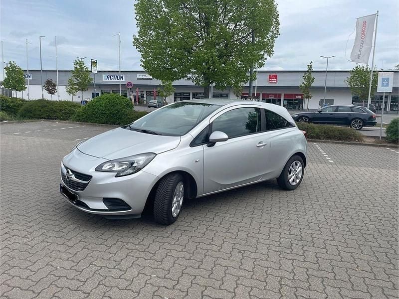 Grau Gebraucht 2015 Opel Corsa Edition Kleinwagen | 6.200 € (Fairer Preis) - Bild 1/4