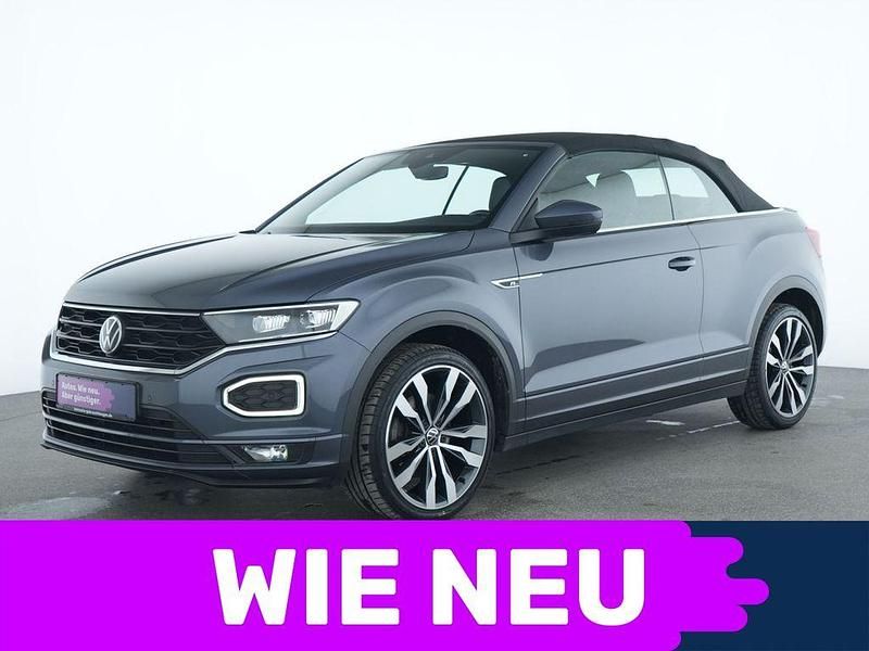 Grau Gebraucht 2021 VW T-Roc Cabriolet Cabrio | 24.729 € (Fairer Preis) - Bild 1/4