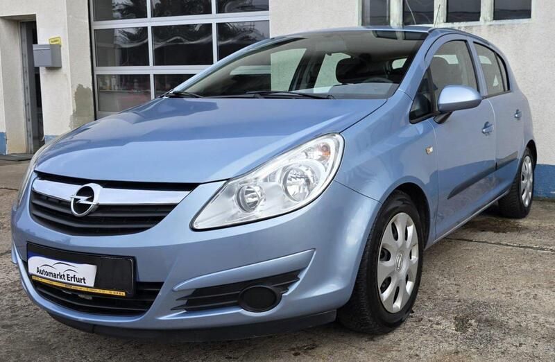 Blau Gebraucht 2008 Opel Corsa Kleinwagen | 3.980 € (Fairer Preis) - Bild 1/4