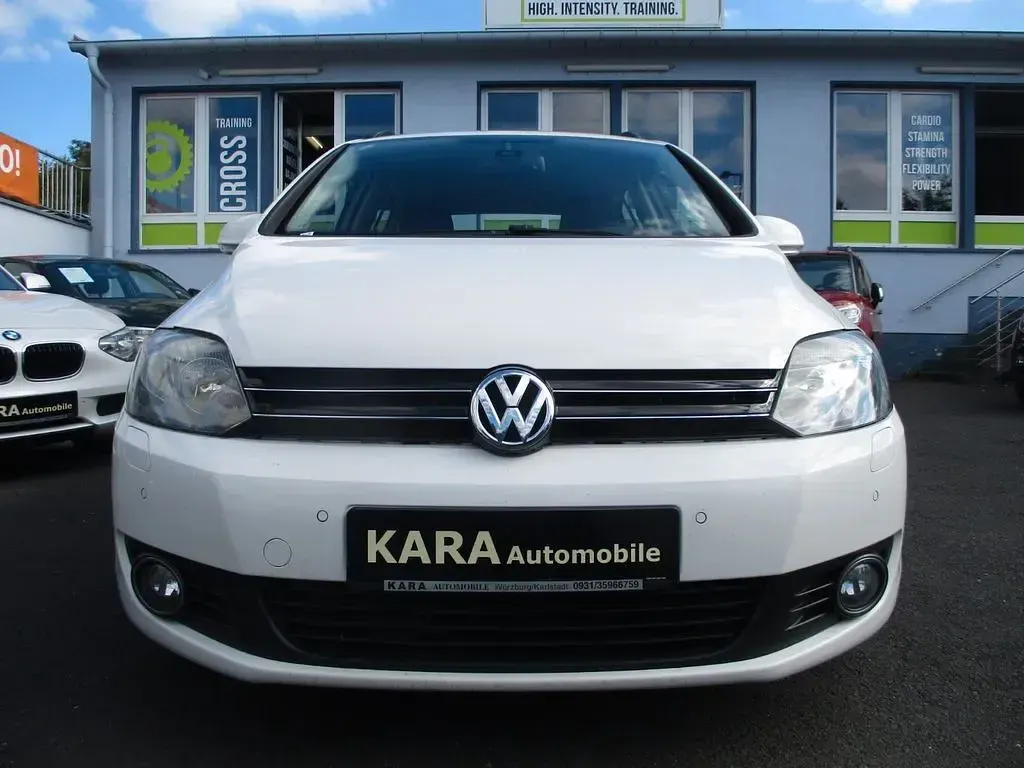 Gebraucht VW Golf Plus Cross 122 PS (89 kW) 2009 Weiß Kleinwagen