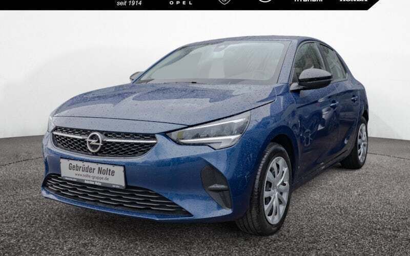Blau Gebraucht 2021 Opel Corsa-e Edition Kleinwagen | 14.990 € (Fairer Preis) - Bild 1/3