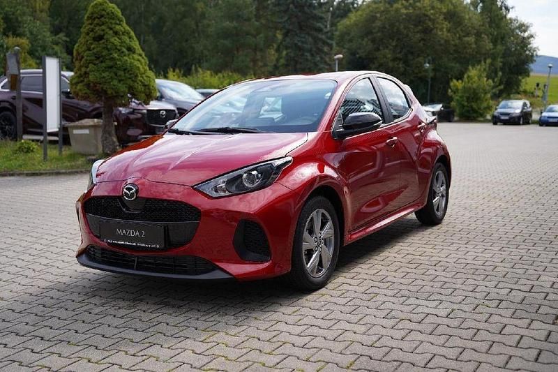 Neu Mazda 2 Exclusive-Line 92 PS (67 kW) 2025 Rot Limousine