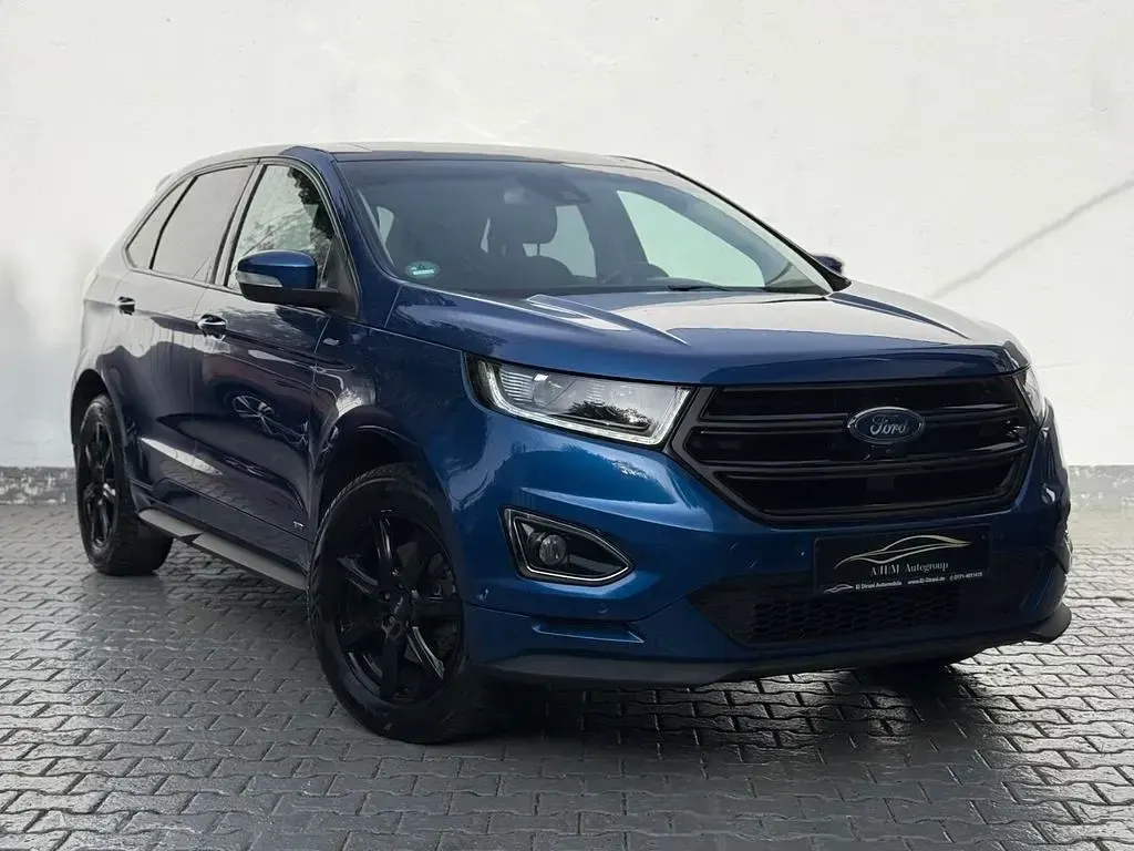 Second-hand Ford Edge ST-Line 209 CP (153 kW) 2018 Albastru SUV