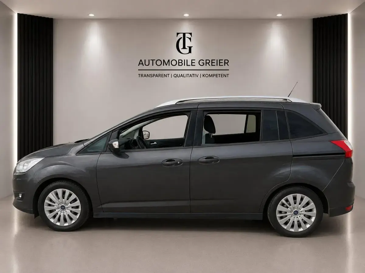 Gebraucht Ford Grand C-Max 150 PS (110 kW) 2017 Grau Van / Kleinbus