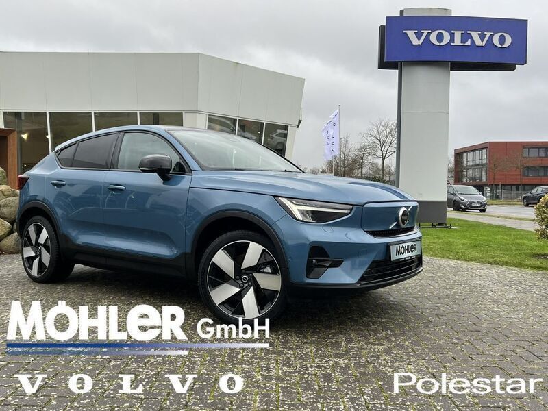 Fjord blue metallic Gebraucht 2022 Volvo EC40 Ultimate SUV | 41.990 € (Etwas zu teuer) - Bild 1/4