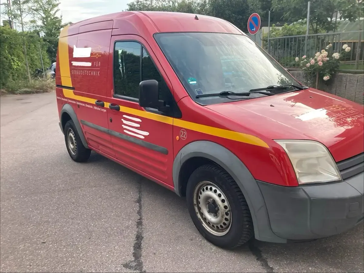 Gebraucht Ford Transit Connect 110 PS (80 kW) 2009 Rot Van / Kleinbus