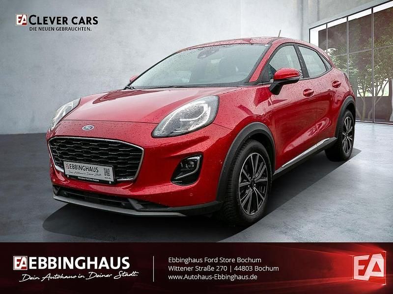 Rot Gebraucht 2021 Ford Puma Gen-E Titanium SUV | 18.450 € (Superpreis) - Bild 1/4