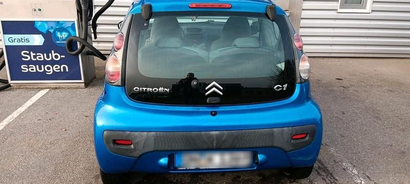 Gebraucht Citroën C1 69 PS (50 kW) 2010 Blau Kleinwagen