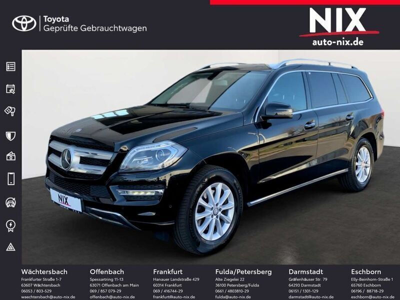 Obsidianschwarz metalliclack Gebraucht 2016 Mercedes GL350 SUV | 36.990 € (Fairer Preis) - Bild 1/4