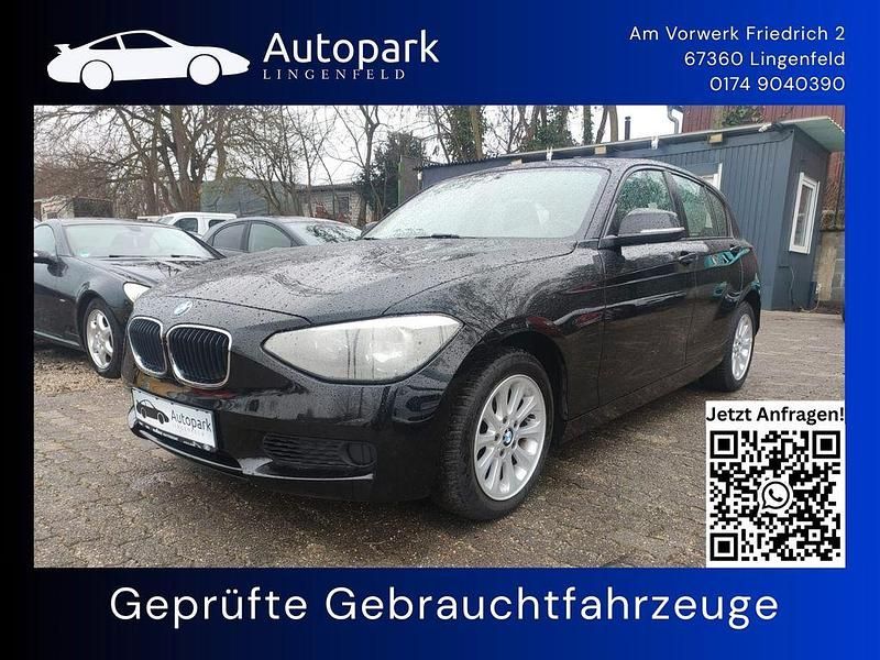 Gebraucht BMW 114 102 PS (75 kW) 2013 Schwarz Kleinwagen