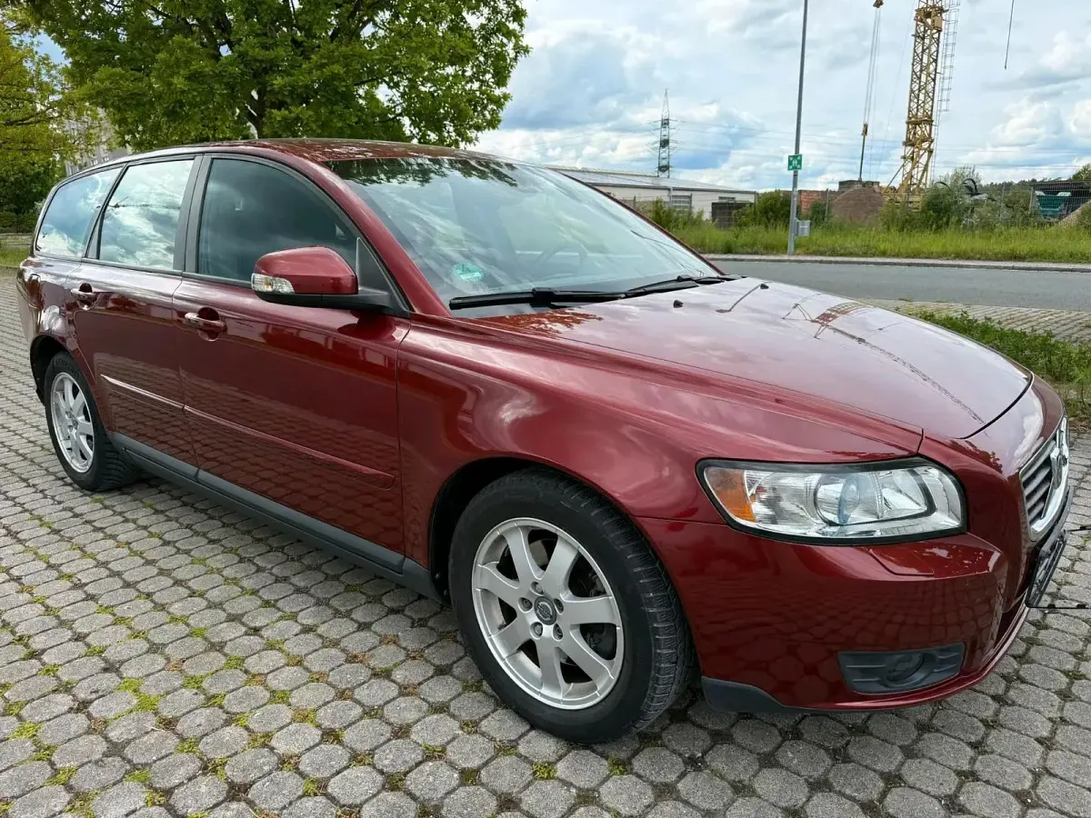 Brugt Volvo V50 136 HK (100 kW) 2010 Rød Stationcar