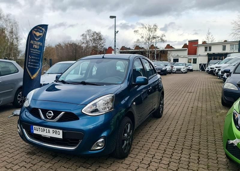 Gebraucht Nissan Micra Acenta 80 PS (58 kW) 2016 Blau Kleinwagen
