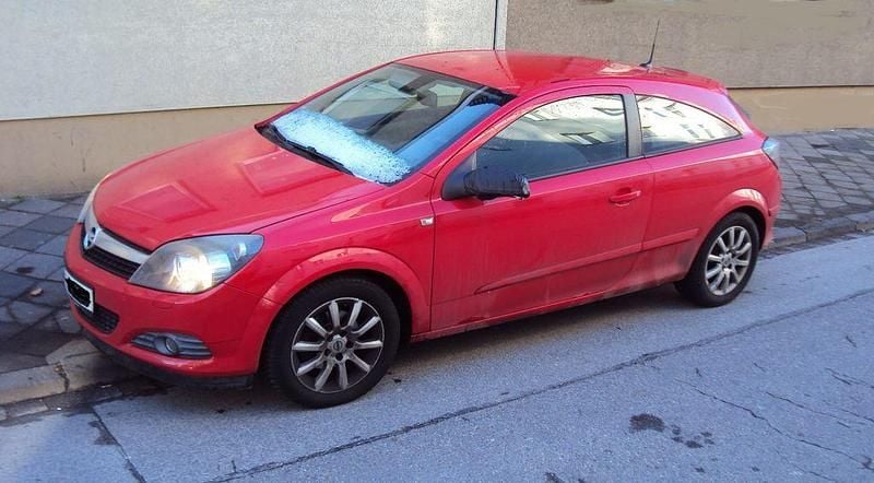 Gebraucht Opel Astra GTC 116 PS (85 kW) 2008 Rot Coupé