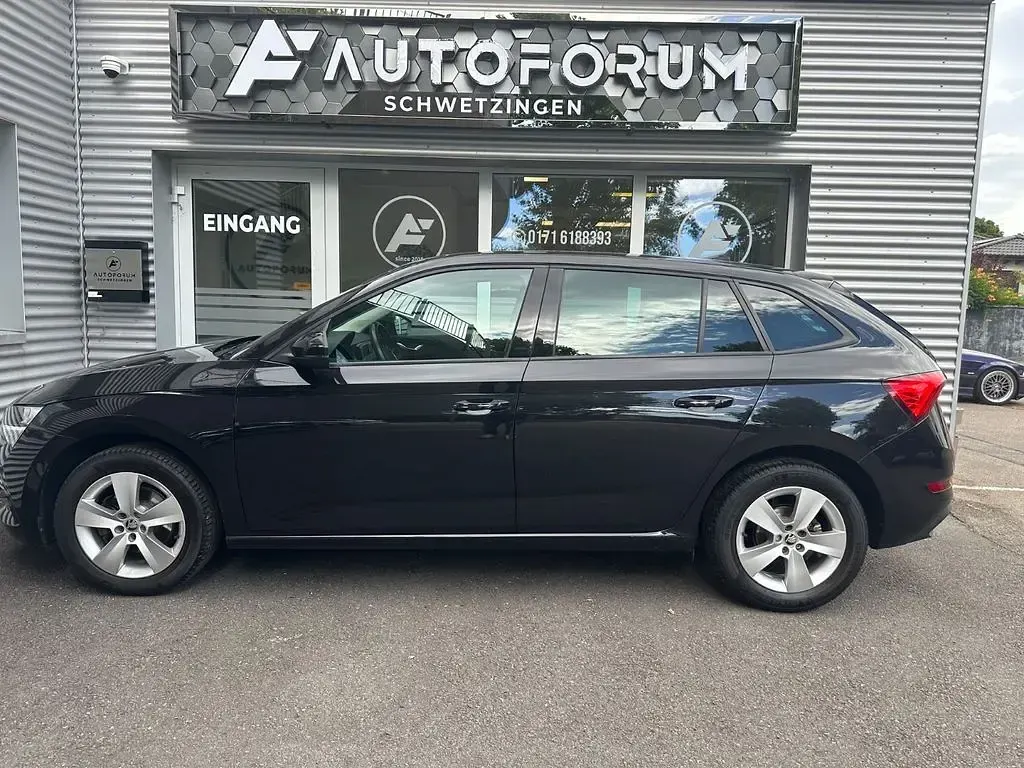 Gebraucht Skoda Scala Ambition 116 PS (85 kW) 2020 Schwarz Kleinwagen