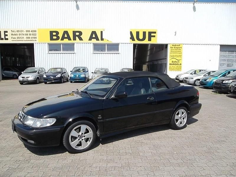 Gebraucht Saab 9-3 Cabriolet 150 PS (110 kW) 2001 Schwarz Cabrio