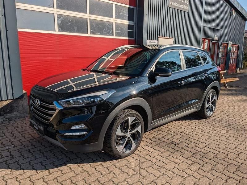 Schwarz Gebraucht 2017 Hyundai Tucson Premium SUV | 15.999 € (Fairer Preis) - Bild 1/4