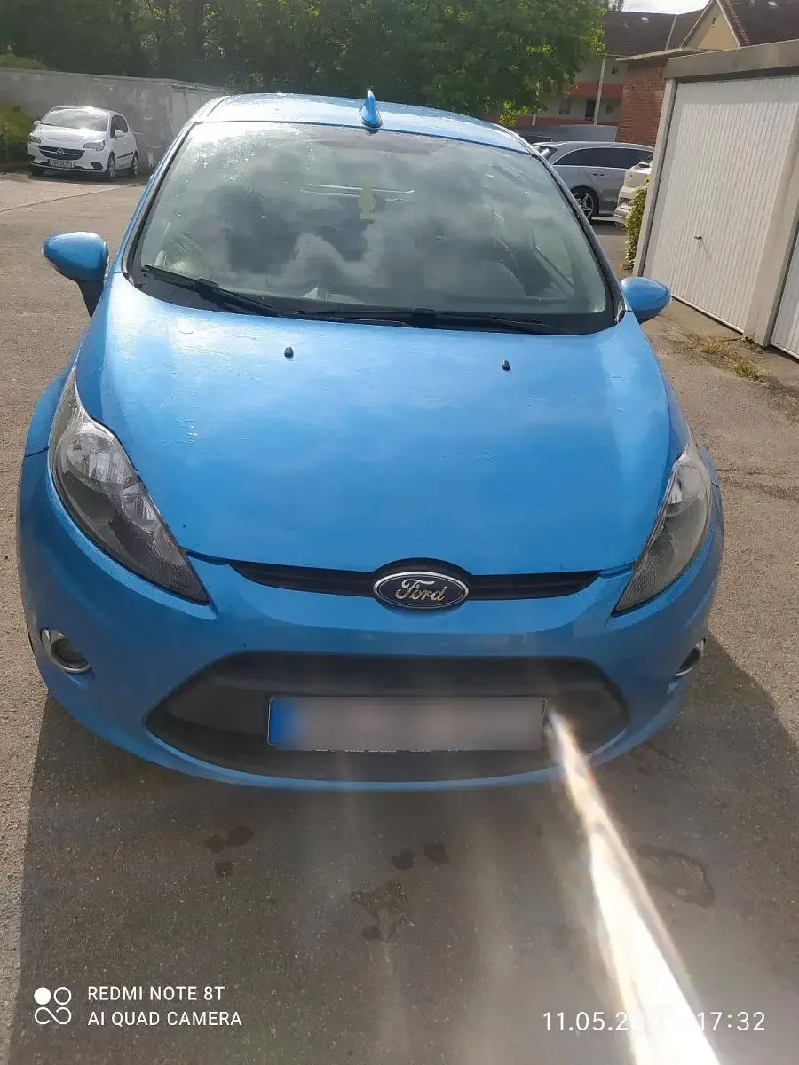Gebraucht Ford Fiesta 60 PS (44 kW) 2011 Blau Limousine