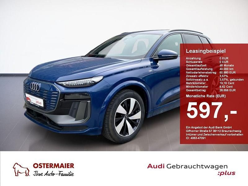Gebraucht Audi Q6 e-tron S-Line 285 kW (388 PS) 2024 Ascariblau SUV