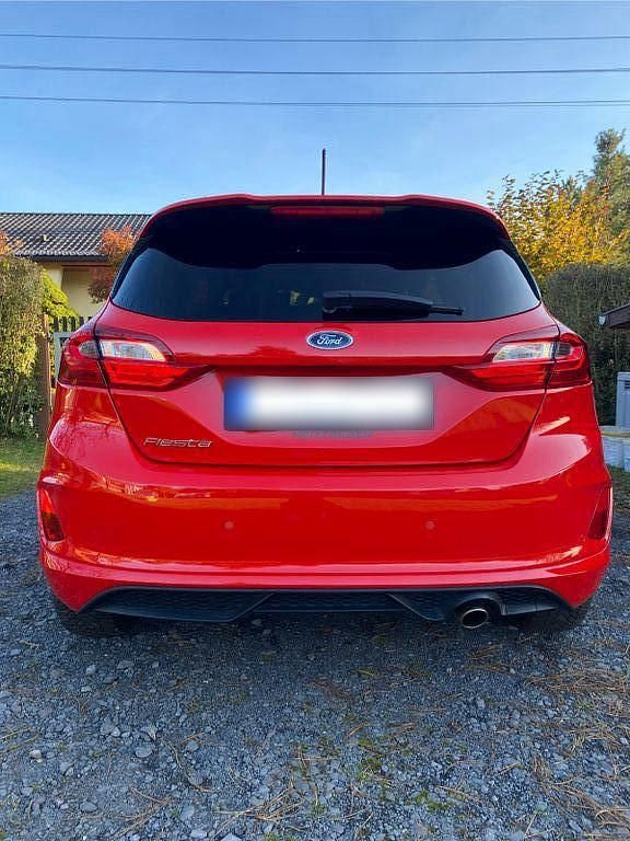 Gebraucht Ford Fiesta ST-Line 101 PS (74 kW) 2018 Rot Kleinwagen