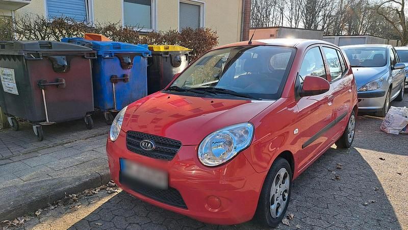 Gebraucht Kia Picanto 2008 Rot Kleinwagen