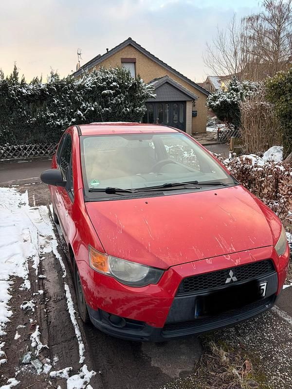 Gebraucht Mitsubishi Colt 2010 Rot Kleinwagen