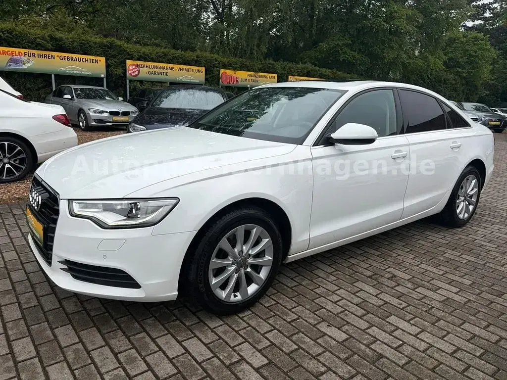 Używany Audi A6 177 KM (130 kW) 2014 Biały Sedan/Limuzyna