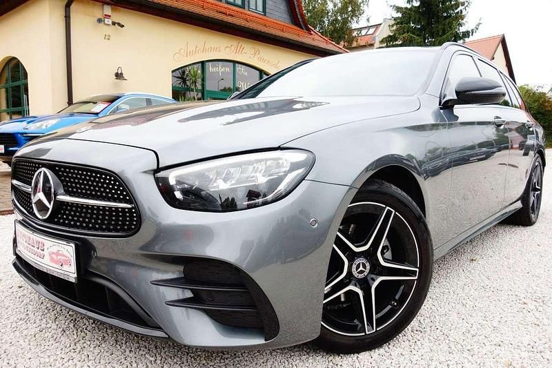 Selenitgrau Gebraucht 2022 Mercedes E220 AMG line Kombi | 36.900 € (Etwas zu teuer) - Bild 1/4